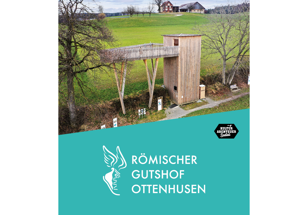 Bei Ottenhusen schlummert die Ruine eines römischen Gutshofs unsichtbar im Boden. Das Vermittlungsangebot erweckt diesen zu neuem Leben. Lerne die Bewohner und Bewohnerinnen der villa rustica aus der Römerzeit kennen. (Quelle: Archäologie Luzern)