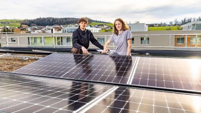 Neue Berufe im Kanton Luzern: Solarinstallateurin EFZ und Solarmonteur EBA