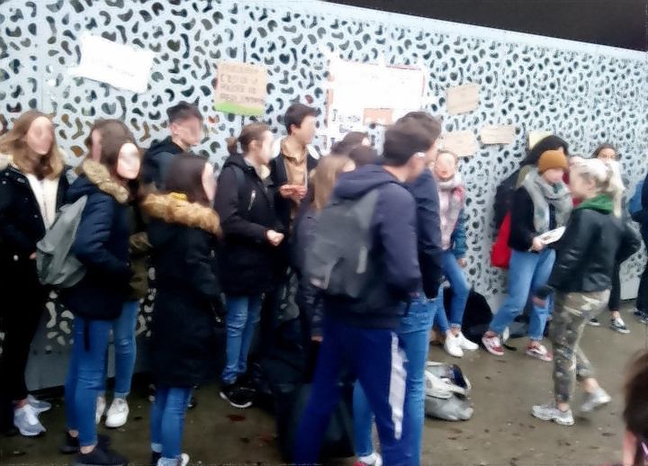 Rassemblement des lycéens de Camus - 13/12/18