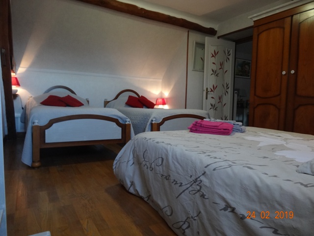 suite de la chambre feuillage