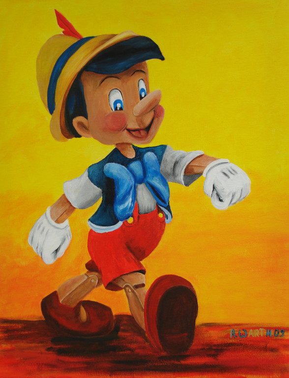 Pinocchio   40 x 50 cm