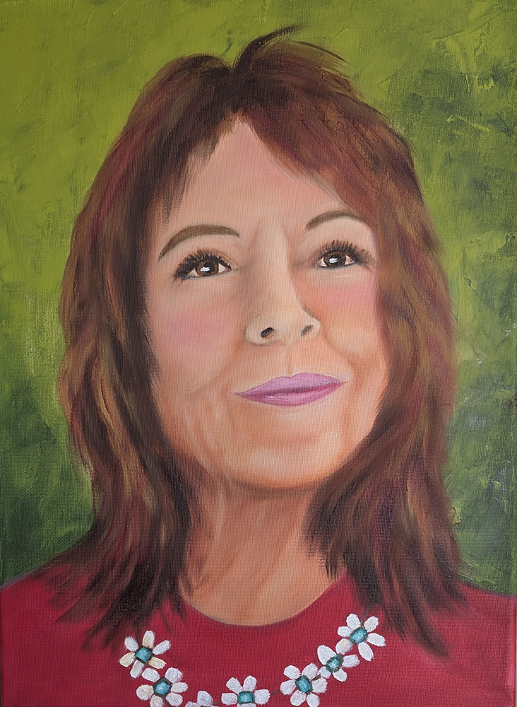 Helga 2025 Öl 25 x 30 cm