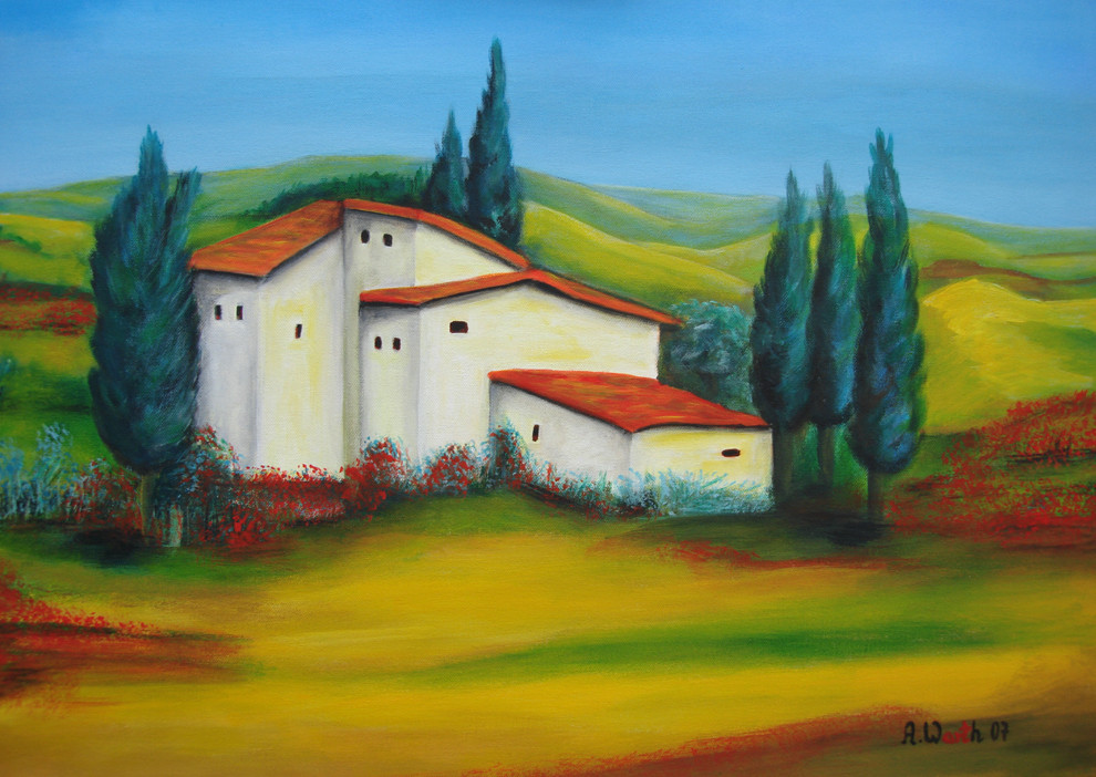 Toscana 2007       70 x 50 cm