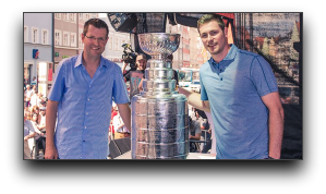 Stanley-Cup-Präsentation mit Tom Kühnhackl