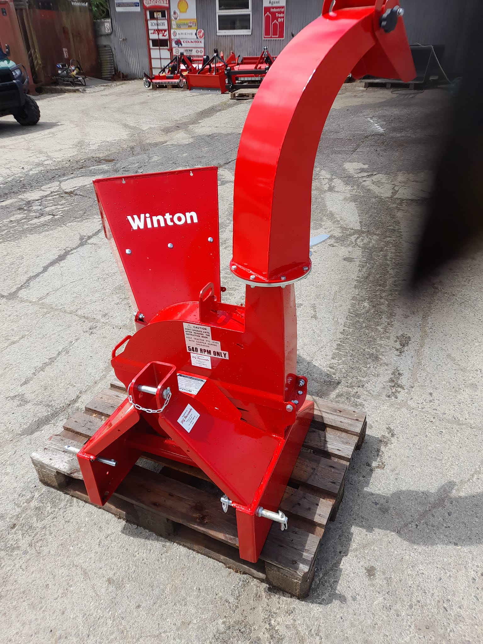 Winton 5" Woodchipper £1,450 + vat