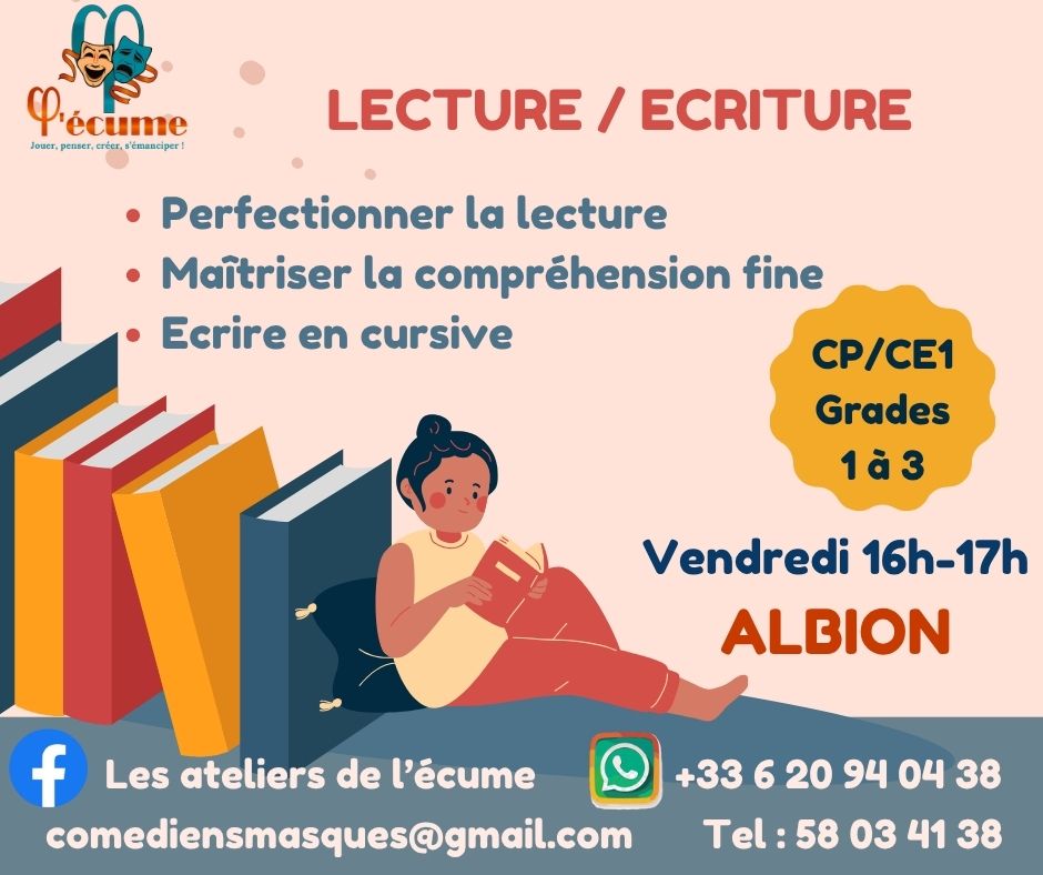 Cours de français CP/CE1 & Grades 1 à 3
