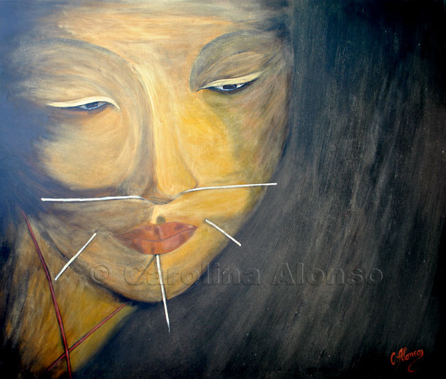 Trance 2 (2009), 100 x 120 cm, Acrylic on canvas