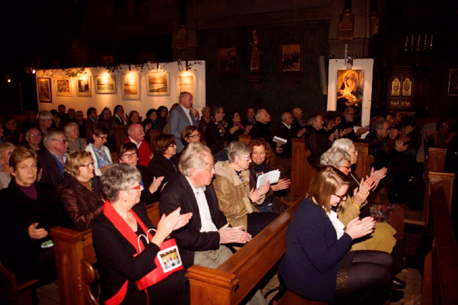 Internationaal Kunstweekend Hengstdijk, Catharinakerk Hengstdijk, Nov. 2013