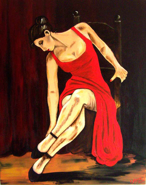 Rendezvous (2007), 100 x 80 cm