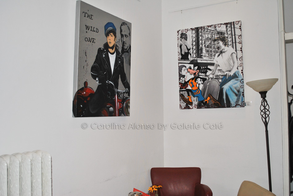 Galerie Cafe, Bergisch Gladbach "PopArt" im September 2017