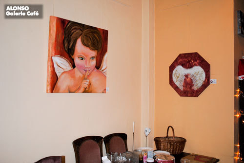 Galerie Café, BERGISCH GLADBACH, "Engelszeit" , Dez. 2010