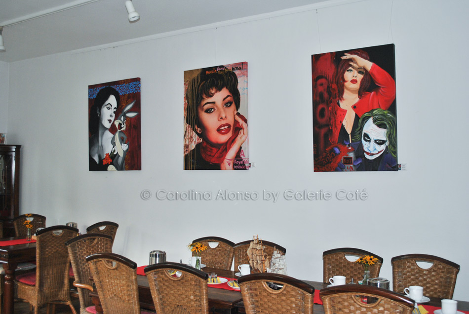 Galerie Cafe, Bergisch Gladbach "Pop-ART" im September 2017