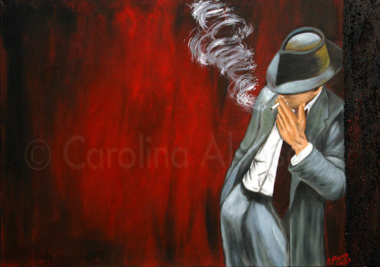 Hombre soló (2007), 70 x 100 cm