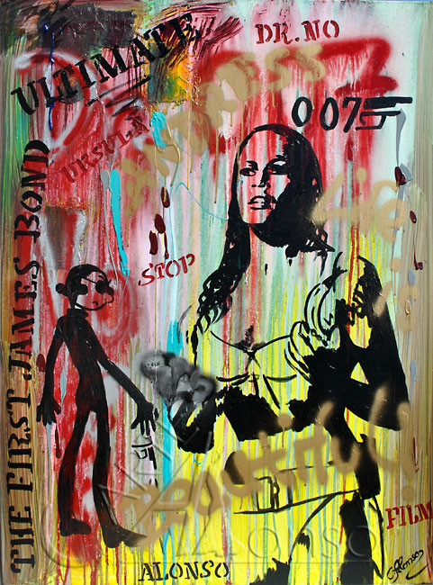 Ultimate... (2012) 120 x 90 cm, Mixed Media auf Leinwand