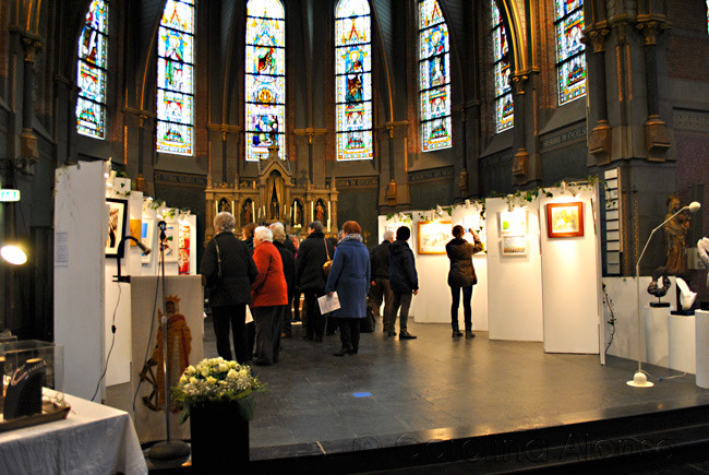 Internationaal Kunstweekend Hengstdijk, Catharinakerk Hengstdijk, Nov. 2013