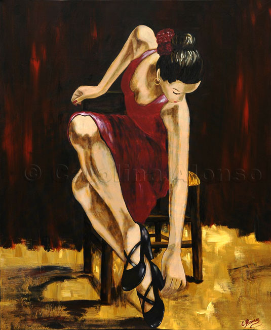 Ready for Tango (2007) 120 x 100 cm