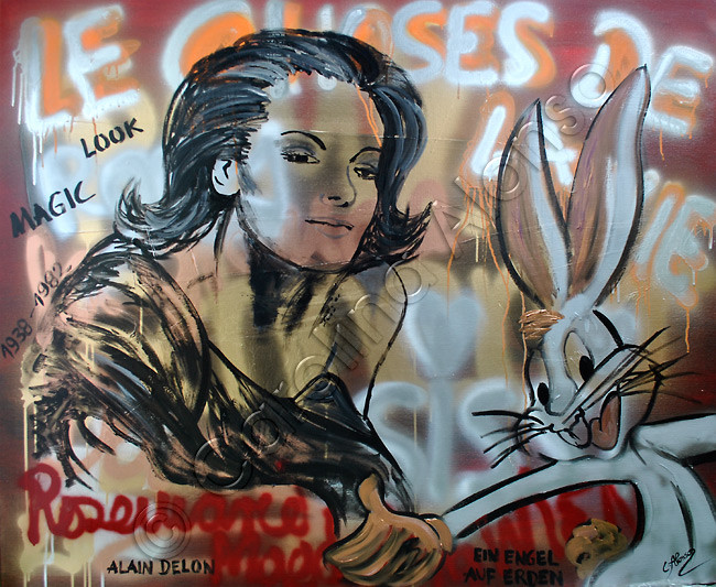 "Le Choses de la vie" (2014), 100 x 120 cm, Mixed Media on canvas