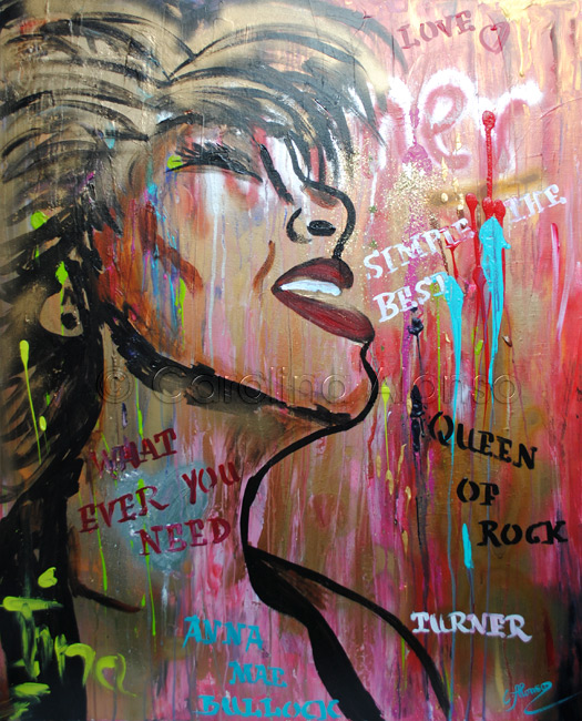 Simple the best (2014), 100 x 80 cm, Mixed Media auf Leinwand