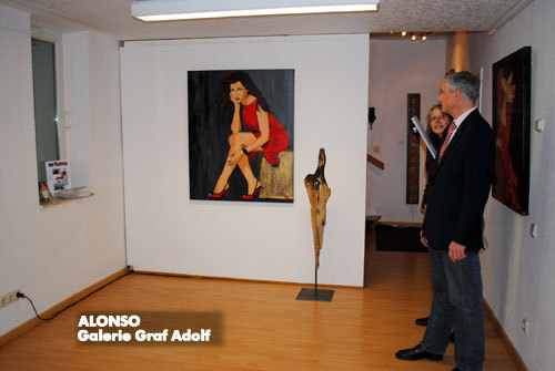 Galerie Graf Adolf featuring artalia, "ZWISCHENSTOPP 5 + 1", Mai 2010