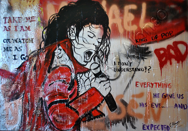 "Everything", Mixes Media on canvas, 80 x 120 cm