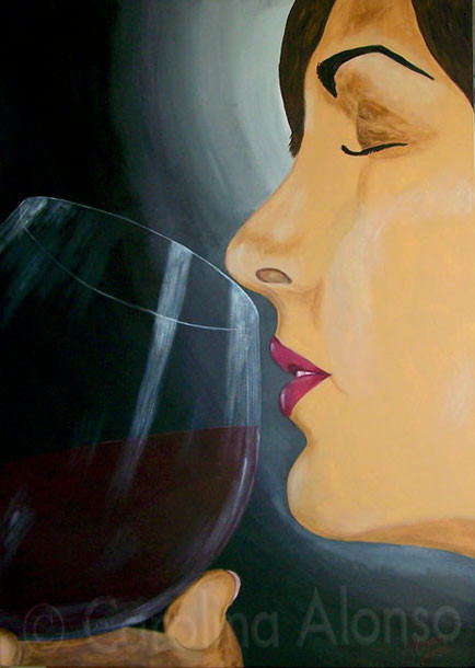 Bougquet (2009), 100 x 50 cm