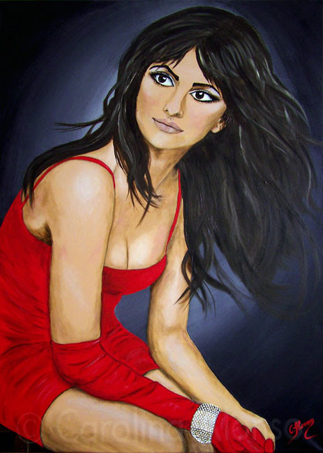Der rote Handschuh  (2010), 100 x 70 cm