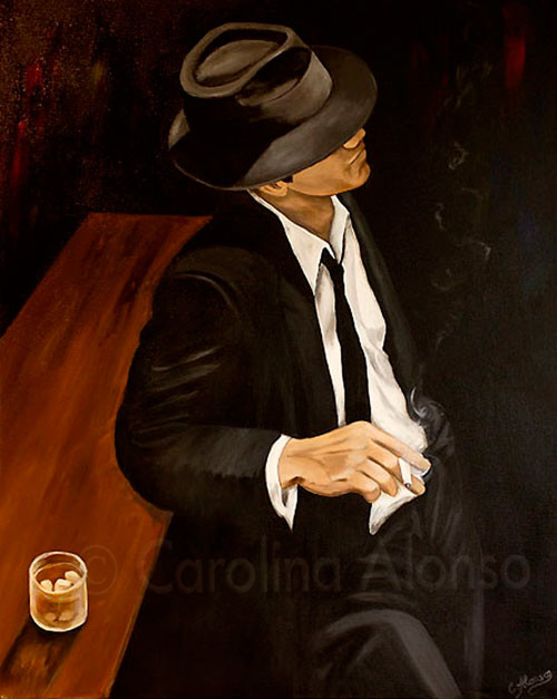Mr. Cool  (2008), 100 x 80 cm