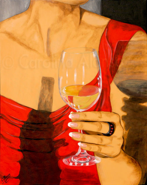 Genuss (2009), 100 x 80 cm