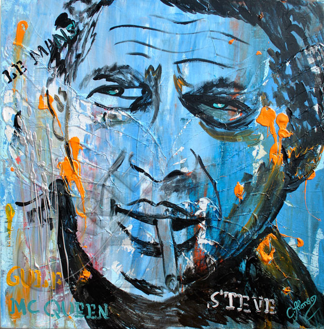 Le Mans (2013), 60 x 60 cm, Acrylic on canvas