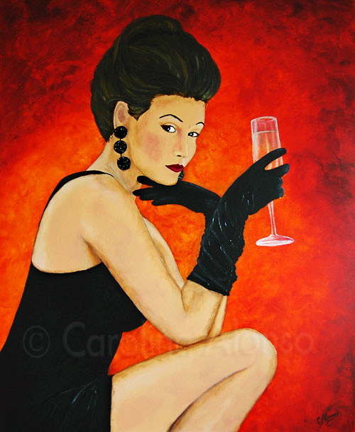 I see you  (2008) 100 x 80 cm