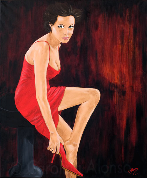 Dance with me (2010), 120 x 100 cm