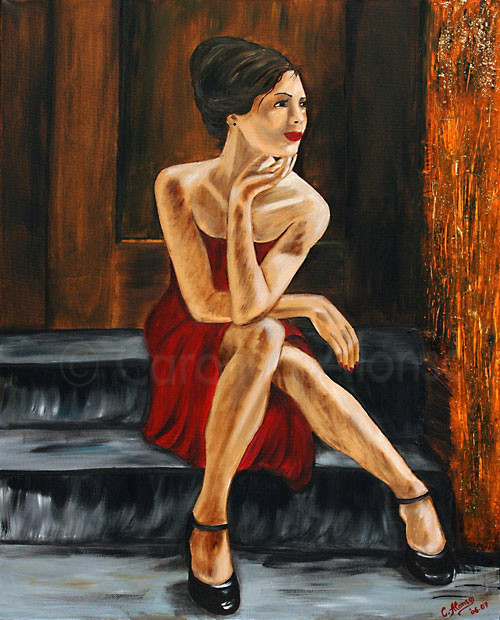 Waiting for Love  (2007), 100 x 80 cm
