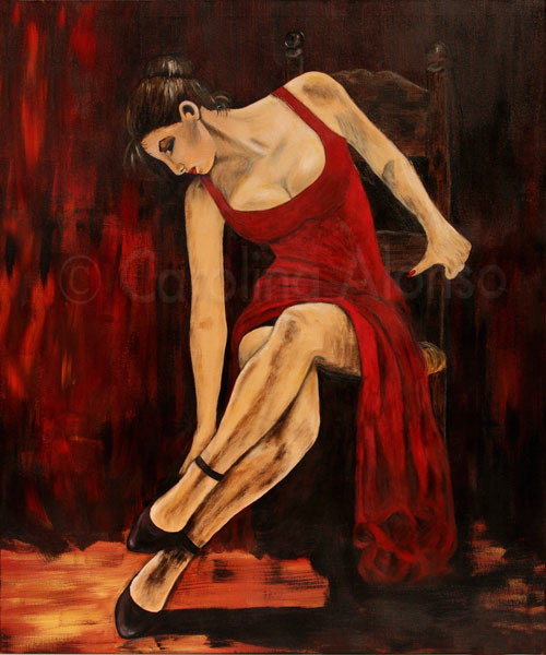 La Preparacion  (2007), 120 x 100 cm