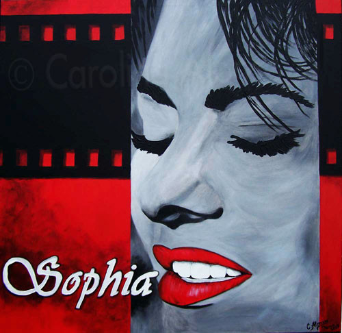 Spohia (2007), 80 x 80 cm
