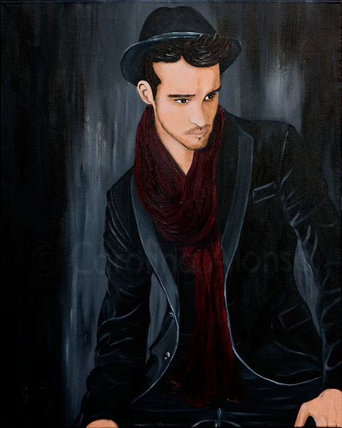 Tagträumer (2009), 100 x 80 cm