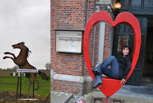 Internationaal Kunstweekend Hengstdijk, Catharinakerk Hengstdijk, Nov. 2013