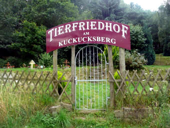 Tierfriedhof am Waldrand