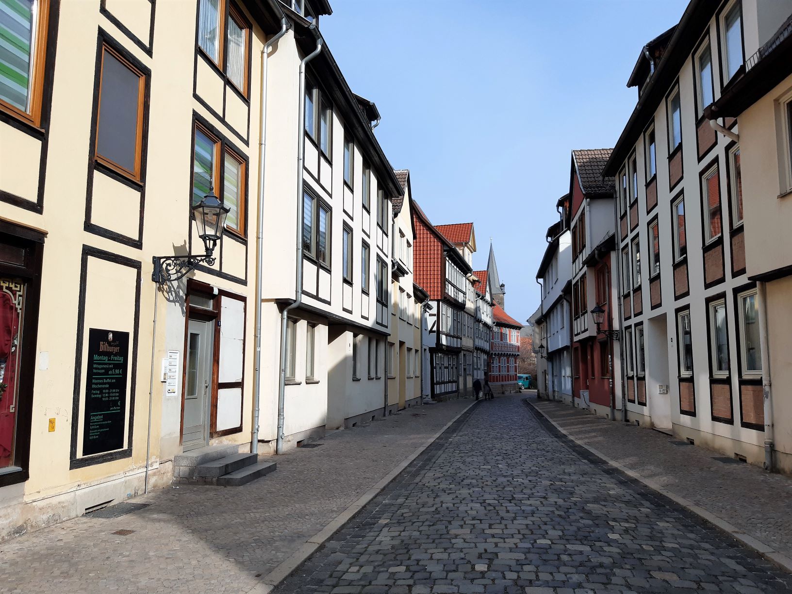 Hallische Monolithauweise Typ Quedlinburg in der Schmalen Straße