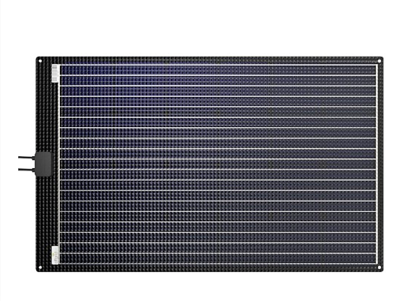Solar Paneel Solarmodul semiflexibel ETFE-AL 120W 12V offgridtec off road overland Vanlife Wohnmobil Bus #Projektblackwolf