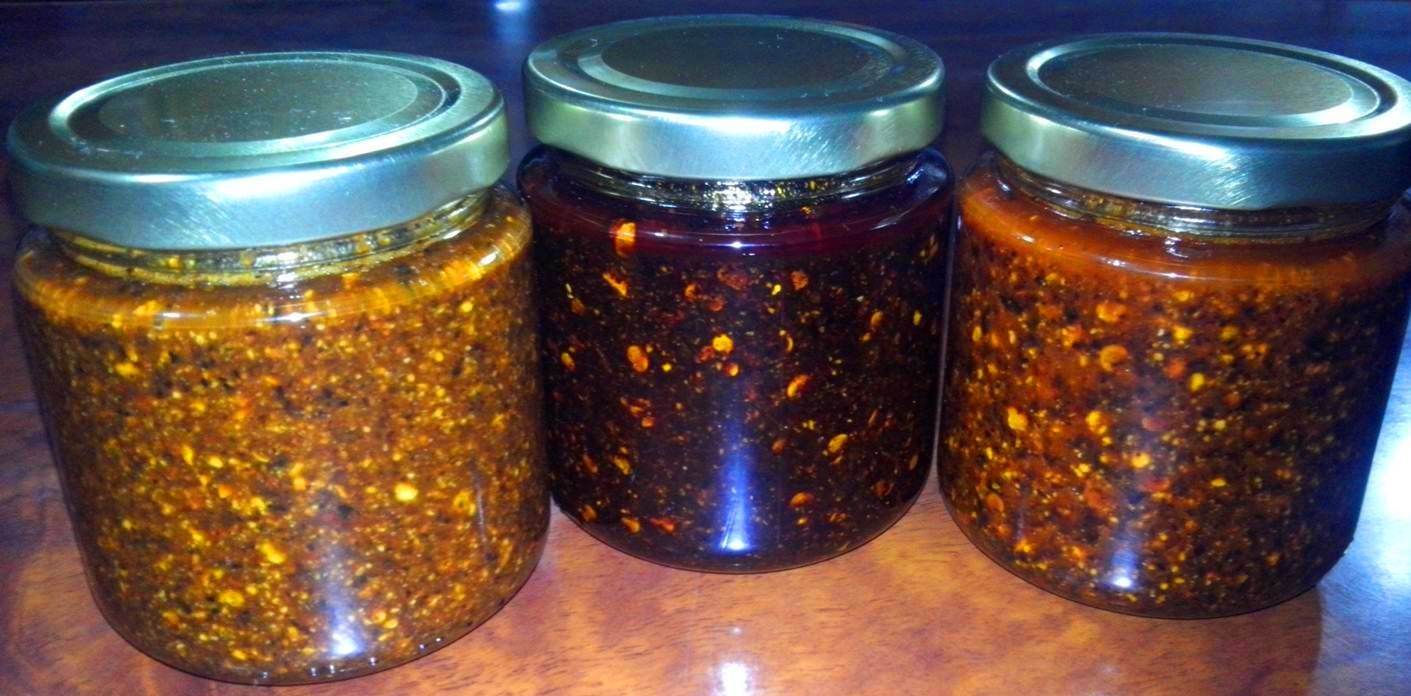 Salsa Macha de chiles chipotles Macuilis Mermeladas, Salsas