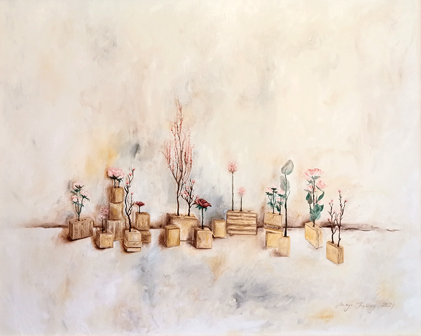 Erinnerungen | 80 cm x 100 cm | Öl