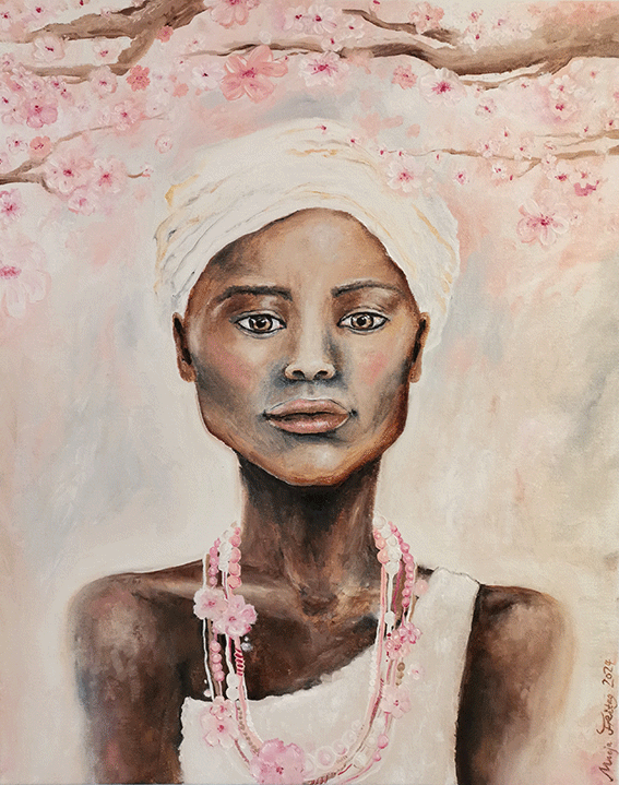 Der Duft der Mandelblüte II | 50 cm x 40 cm | Öl