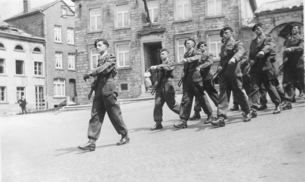 Parade durch Vielsalm am 21. Mai 1953