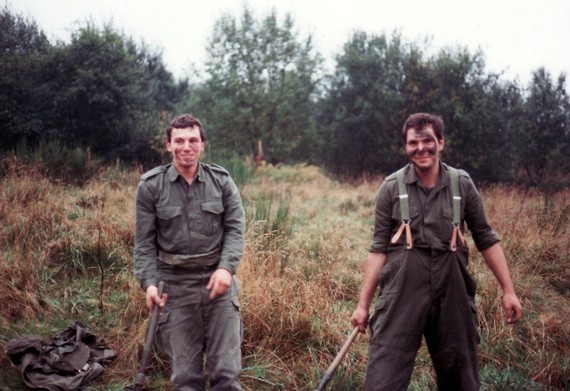 Rechts : Guido Valenta aus Bergneustadt – D mit dem ich immer noch Kontakt habe.