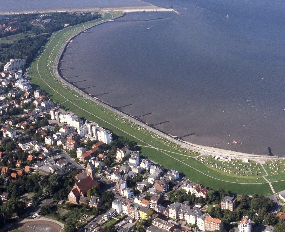 WEBCAM Alte Liebe und Grimmershörn Cuxhaven