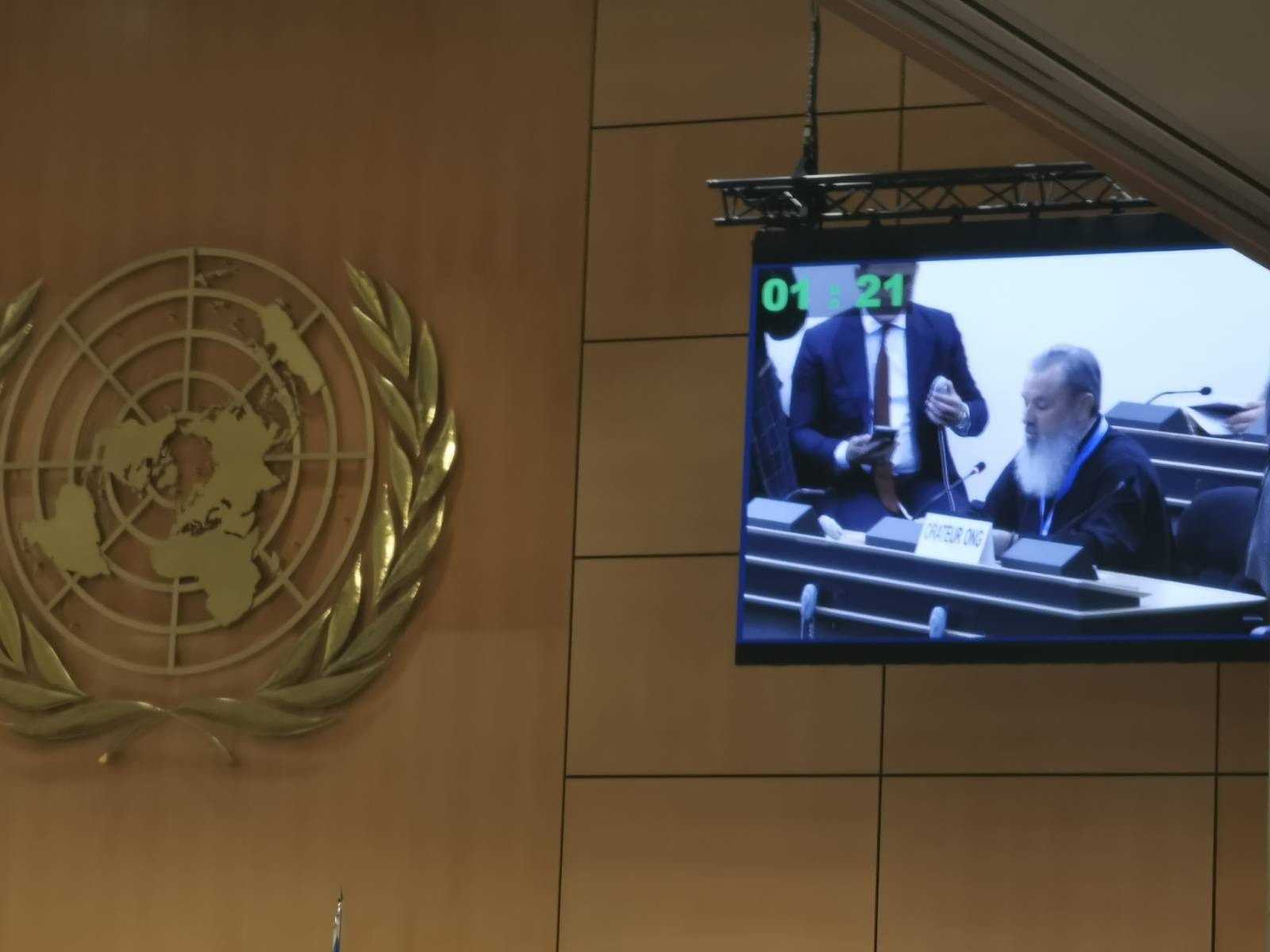 Orthodox hierarch speaks at the UN