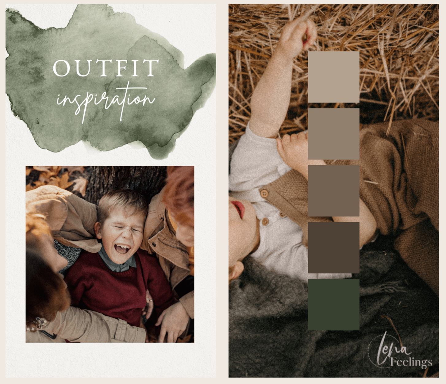Familienfoto Outfit-Ideen für den Herbst und den Winter
