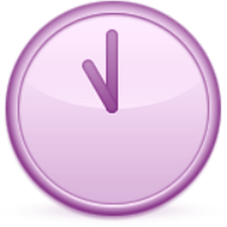 pendule - technologie - sciences et techniques - smiley émoticône émoji cartoon clipart illustration - artémotic