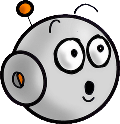 robot - technologie - sciences et techniques - smiley émoticône émoji cartoon clipart illustration - artémotic