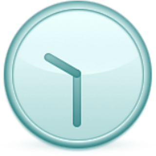 pendule - technologie - sciences et techniques - smiley émoticône émoji cartoon clipart illustration - artémotic